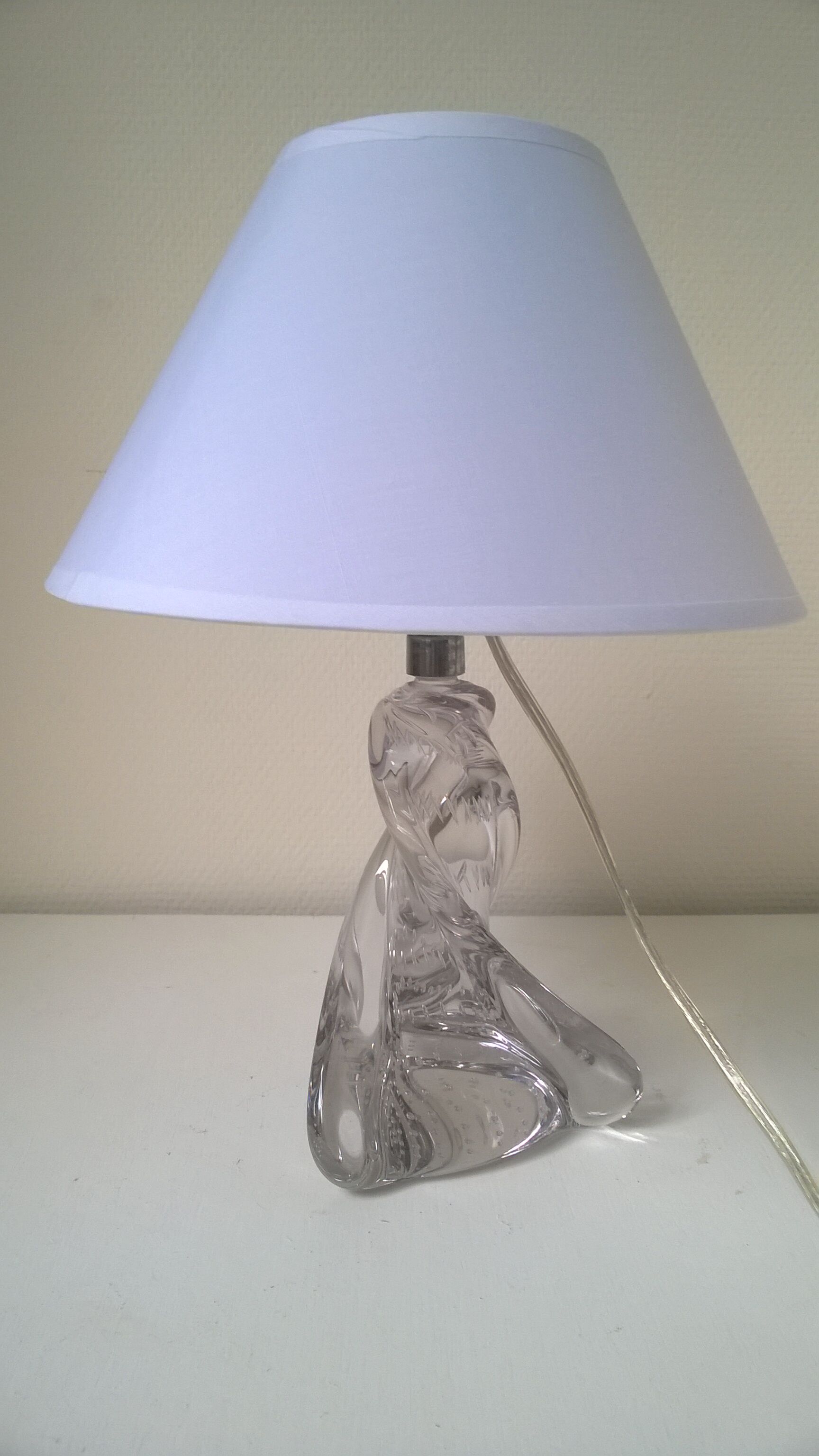 Murano ball glass lamp