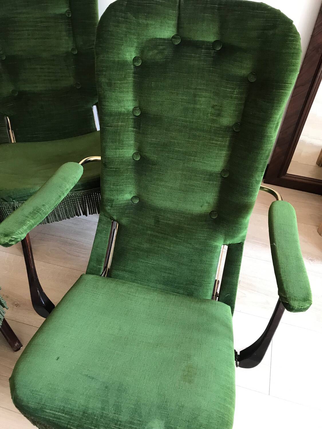 Fauteuil années 60 design triconfort