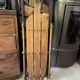 Vintage American sled in wood and metal - 1950s