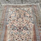 Ancient Persian wool rug handmade fifties 200 x 126cm