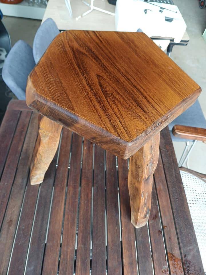 Low stool by ovali hanninen