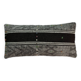 Vintage turkish kilim cushion cover , 30 x 60 cm