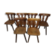 Set of 6 chairs 70/90