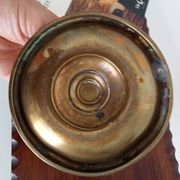 Antique brass candlestick