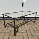 gold-plated brass coffee table