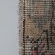 Vintage Turkish rug from Oushak, hand-woven 140x233 cm