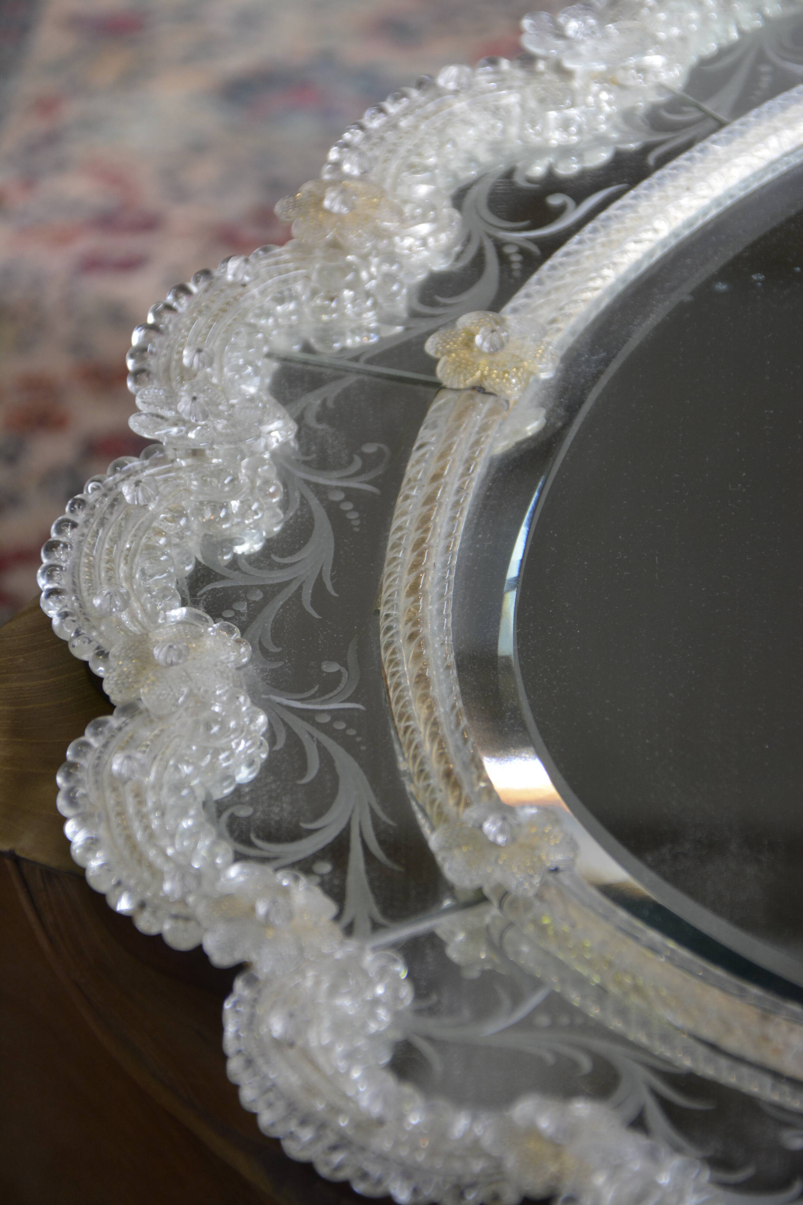Venetian mirror murano