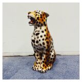 Leopard Statue Ceramic