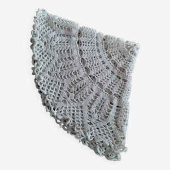Napperon coton crochet