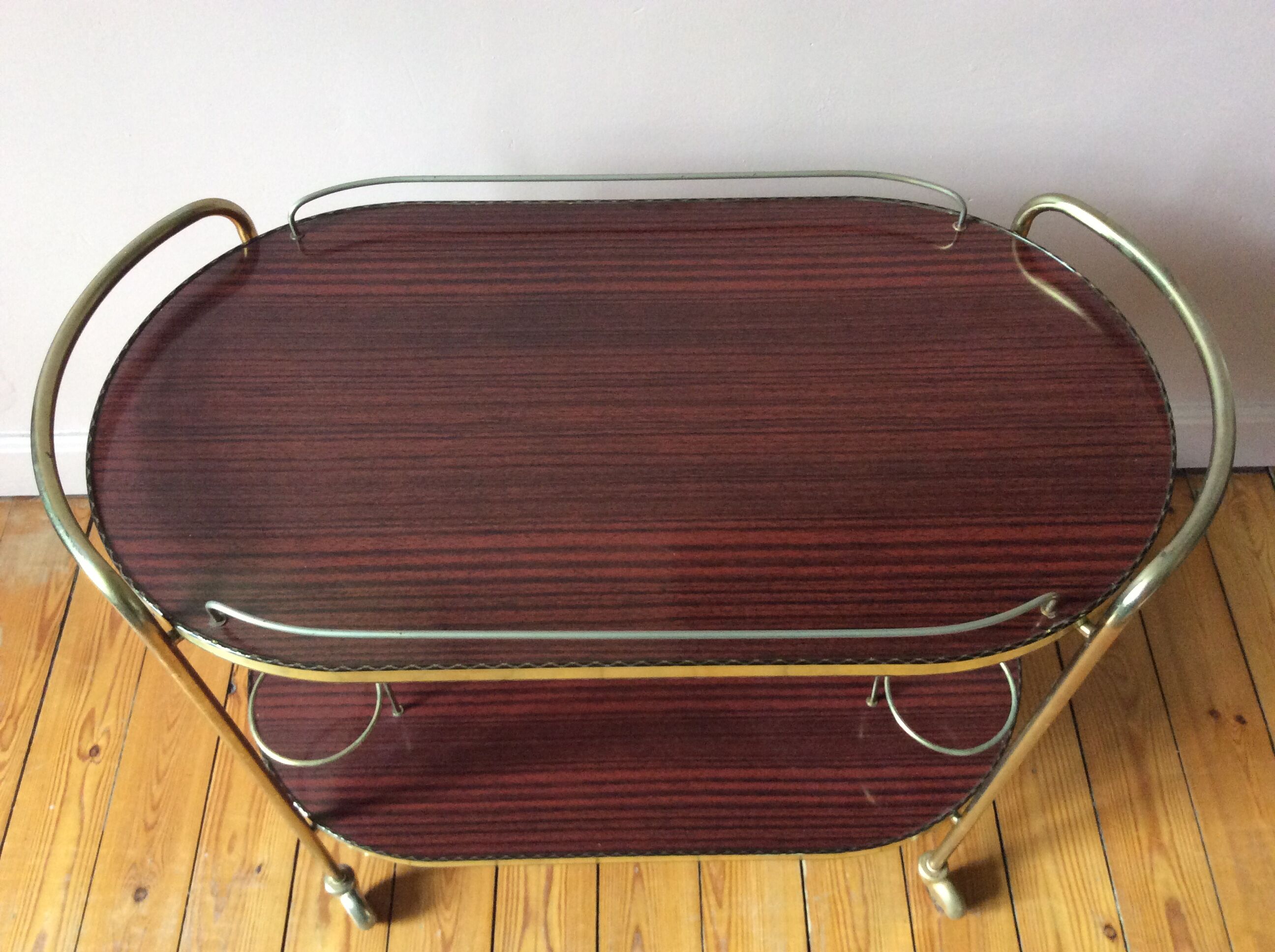 Vintage serving table