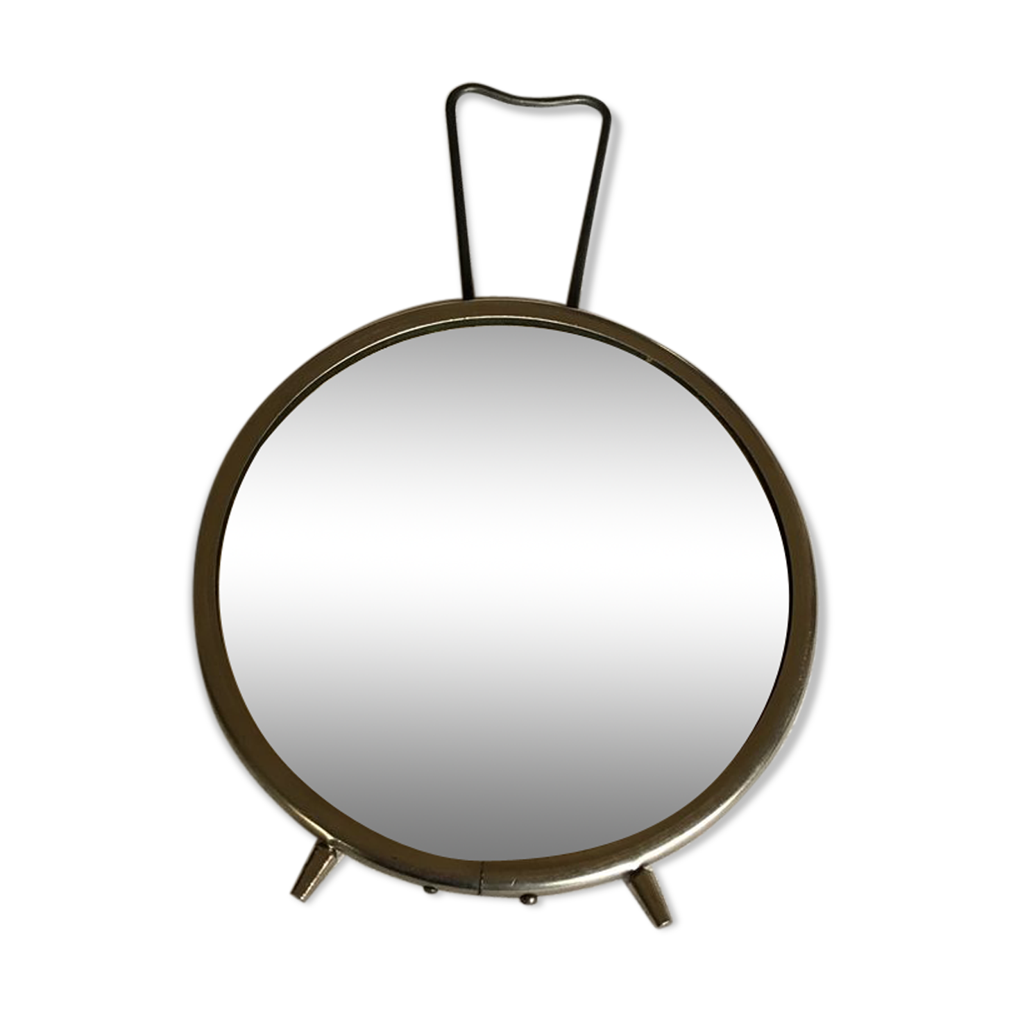 Mirror Barber round 14x14cm