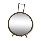 Mirror Barber round 14x14cm
