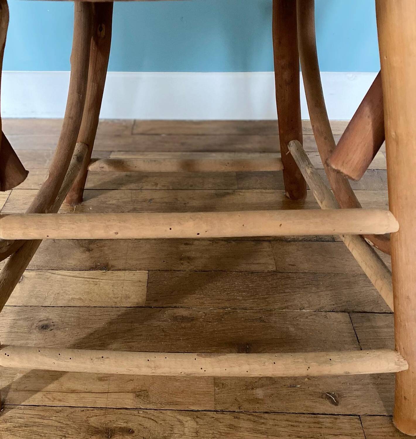 Chestnut armchair called “Le Corbusier”