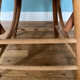 Chestnut armchair called “Le Corbusier”