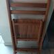 Folding chair in solid wood