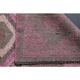 Vintage Turkish Oushak Handmade Wool Cotton Pink Runner Rug 294x283