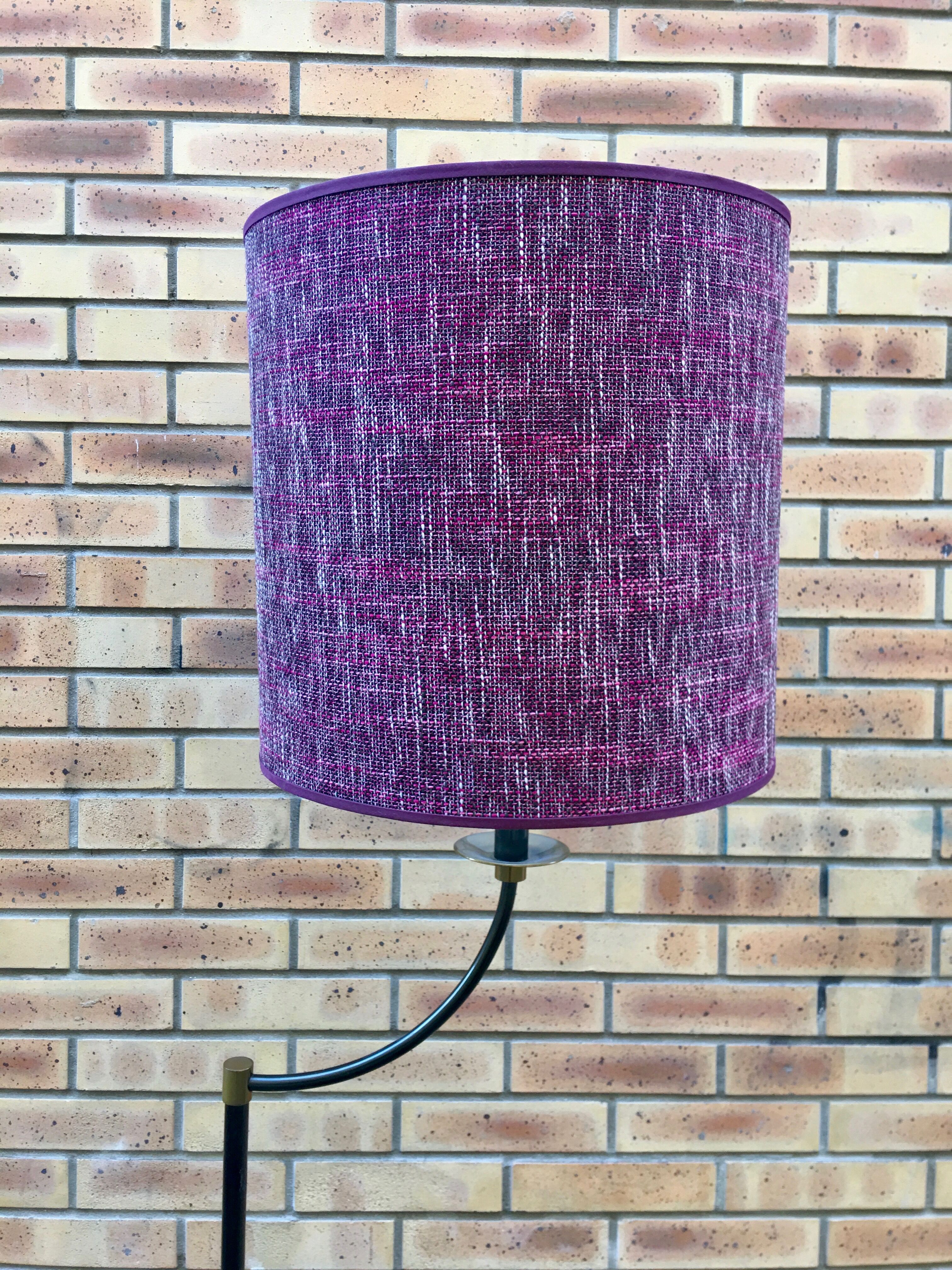 70s lamppost with Houlès fabric blinds