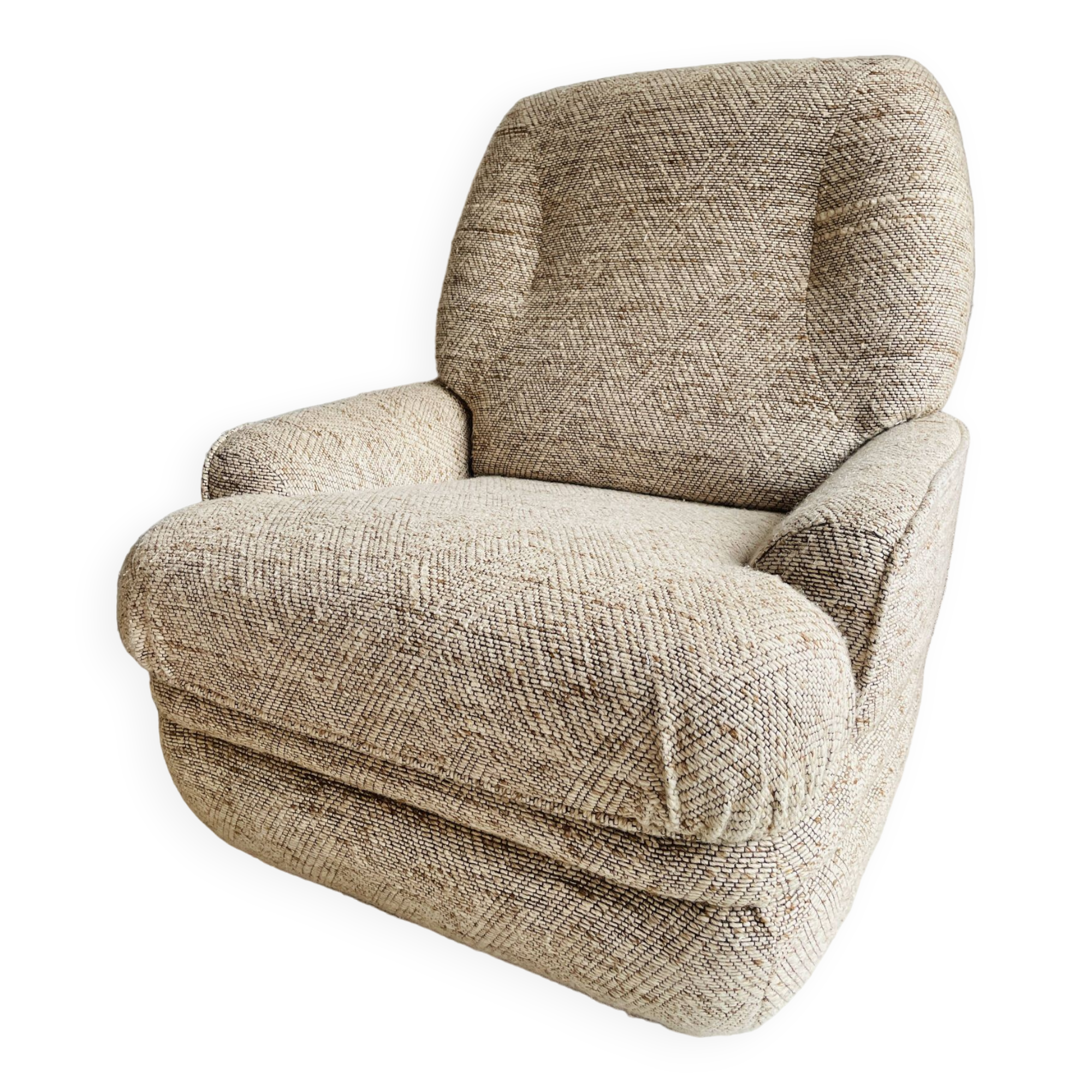 Vintage fireside chair, 70s