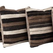 Lot de 4 housses de coussin kilim vintage 47x50 cm