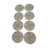 Porcelain plates from PORNIC