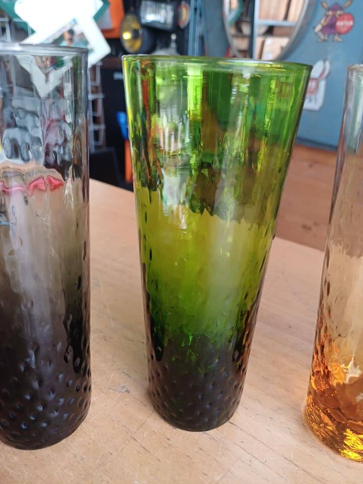 Vintage 5 glasses circa 1950