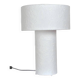 Paper mache table lamp