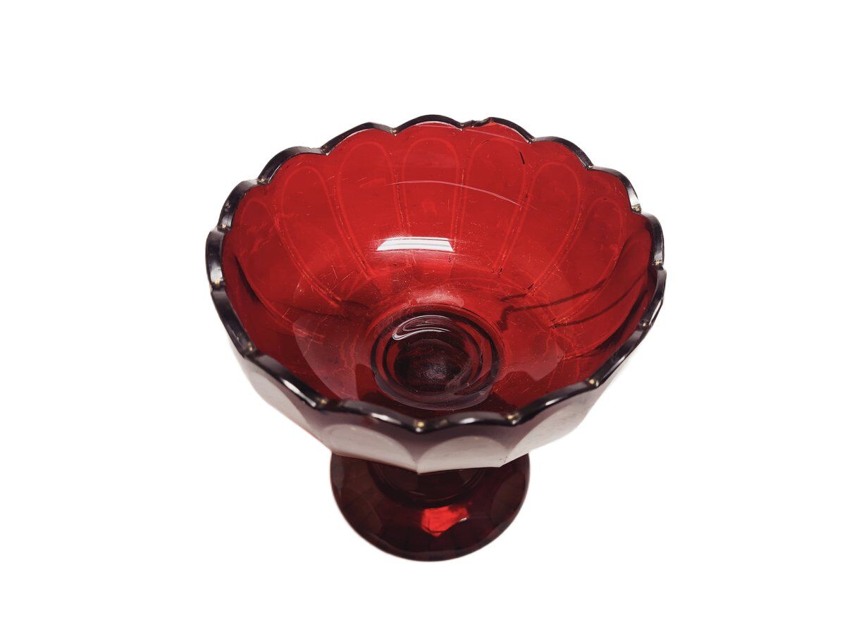 Biedermeier fruit bowl on stand, Austria, 1850s