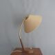 Mid Century Table Lamp by Temde, - Wood, Textile Shade