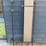 Wardrobe, wall-mounted coat rack, 1950s