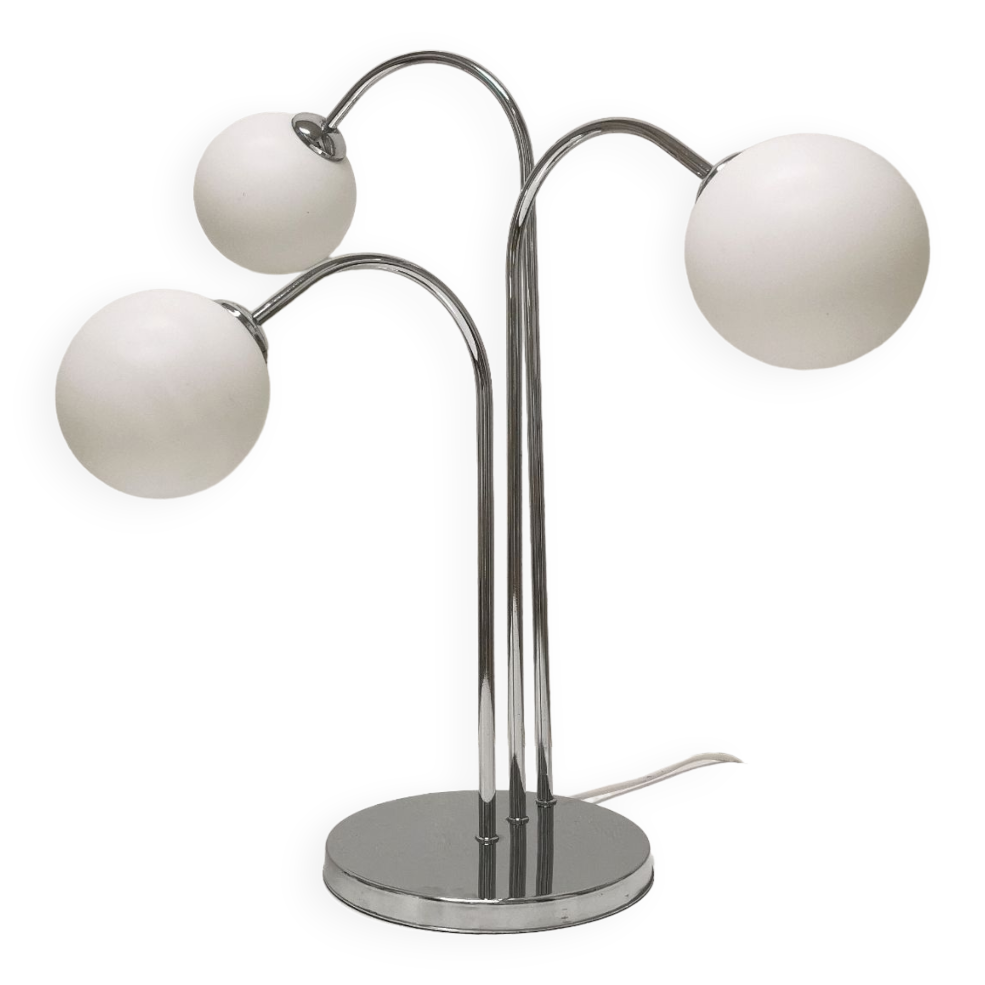 Table lamp 3 globes, 1970