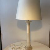 Alabaster lamp foot