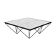 Vintage table basse b&b italia design des années 80