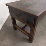 18th century solid oak farm table