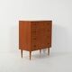 Commode scandinave, années 1950-1960, en teck
