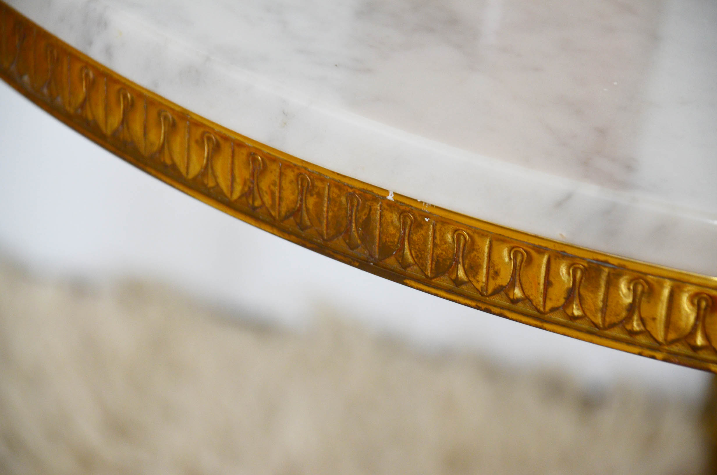 60s marble side table coffee table