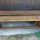 Paire de bancs de ferme