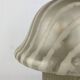 Large mushroom table lamp by Peill and Putzler in smoked glass XL 1970