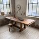 Table de repas chêne 1940 Dudouyt 240cm