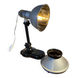 Sollux metal and Bakelite lamp. Industrial