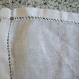 Handkerchief embroidered pouch AB