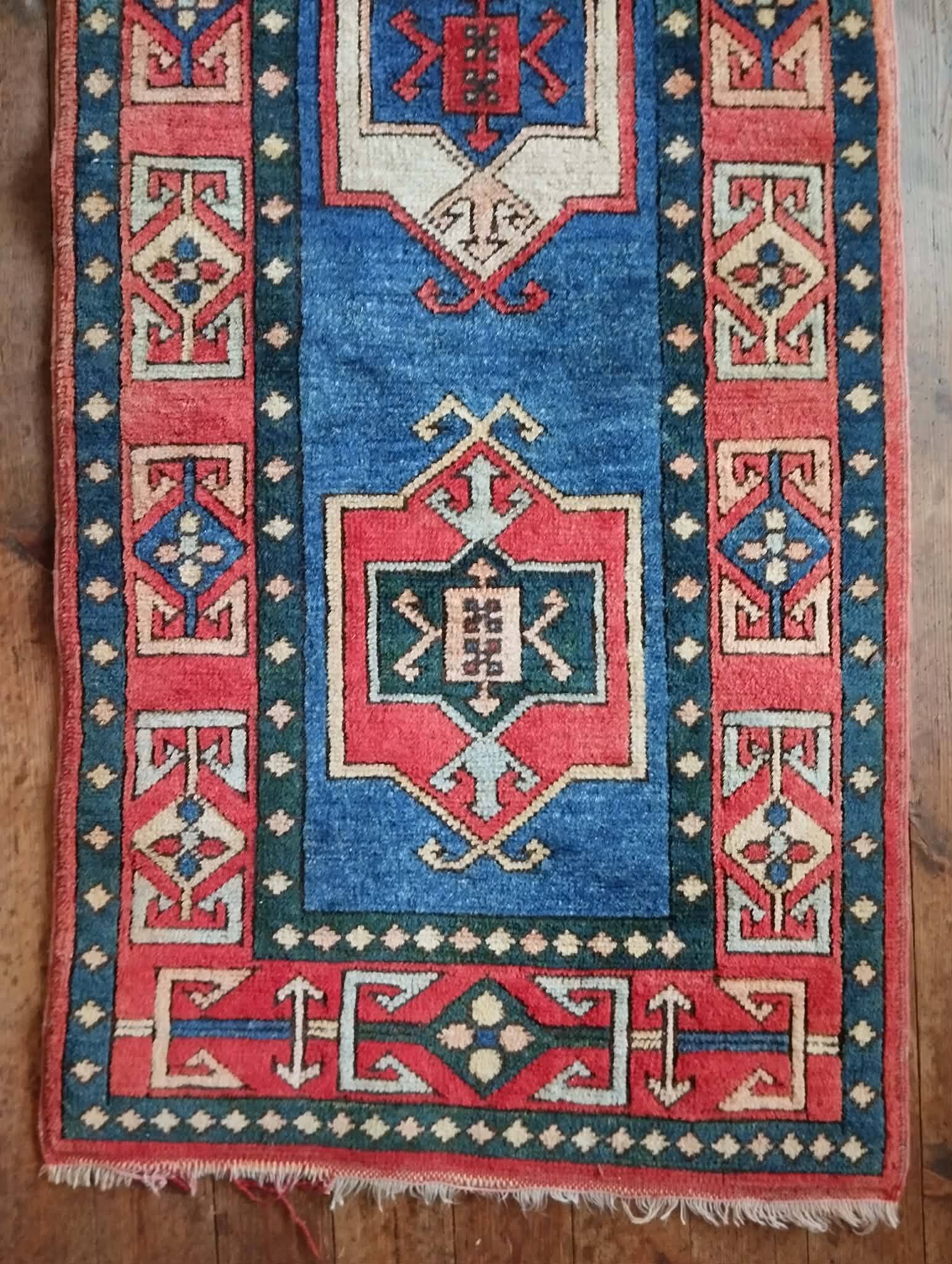 Handmade hallway carpet Konya 268x79cm
