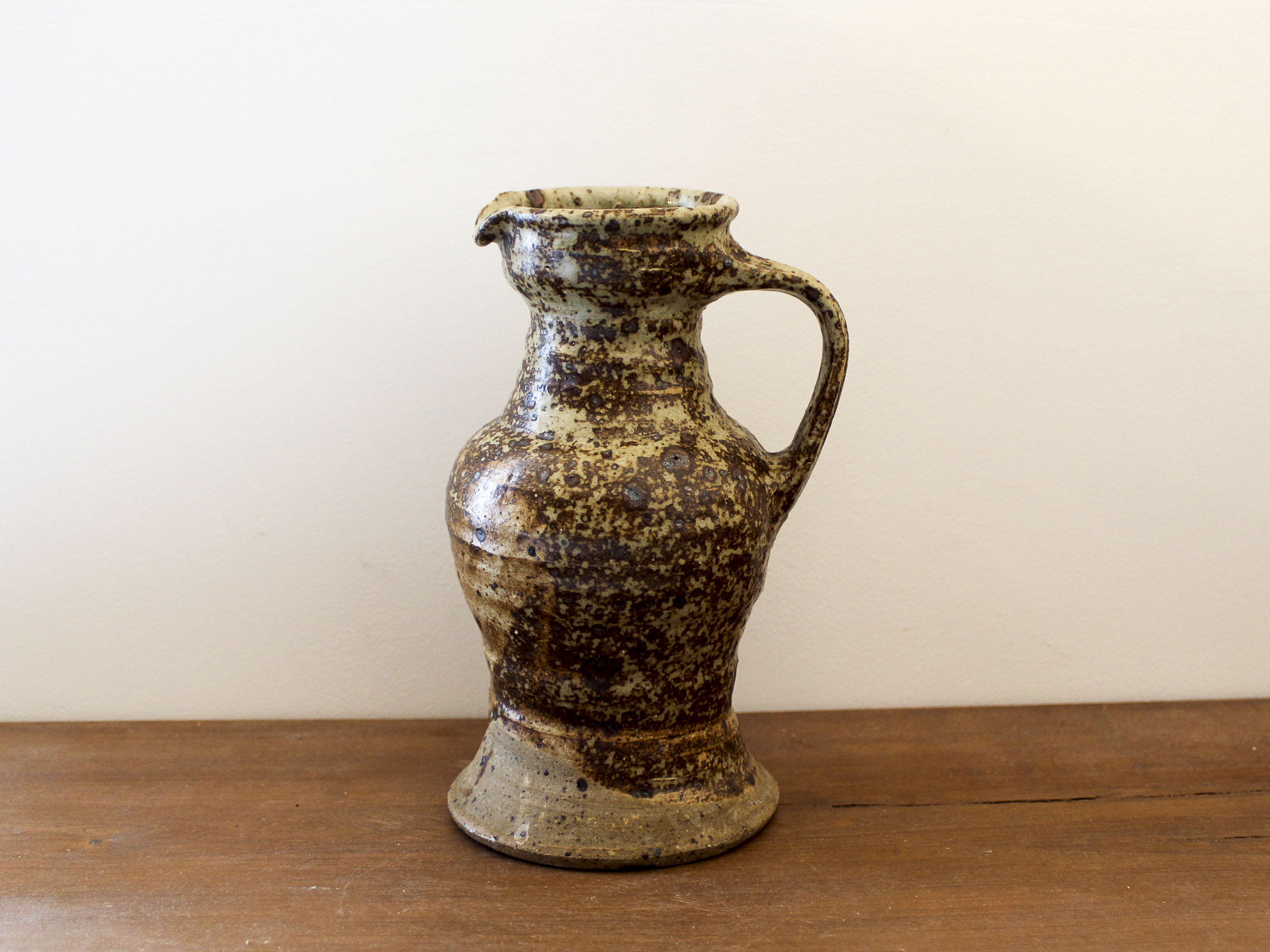 Pichet en grès pyrité Pierre Digan La Borne