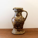 Pichet en grès pyrité Pierre Digan La Borne