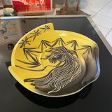 Ceramic cup signed UGO Vallauris
