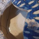 Maroc blanc bleu céramique