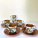 Vintage coffee cups
