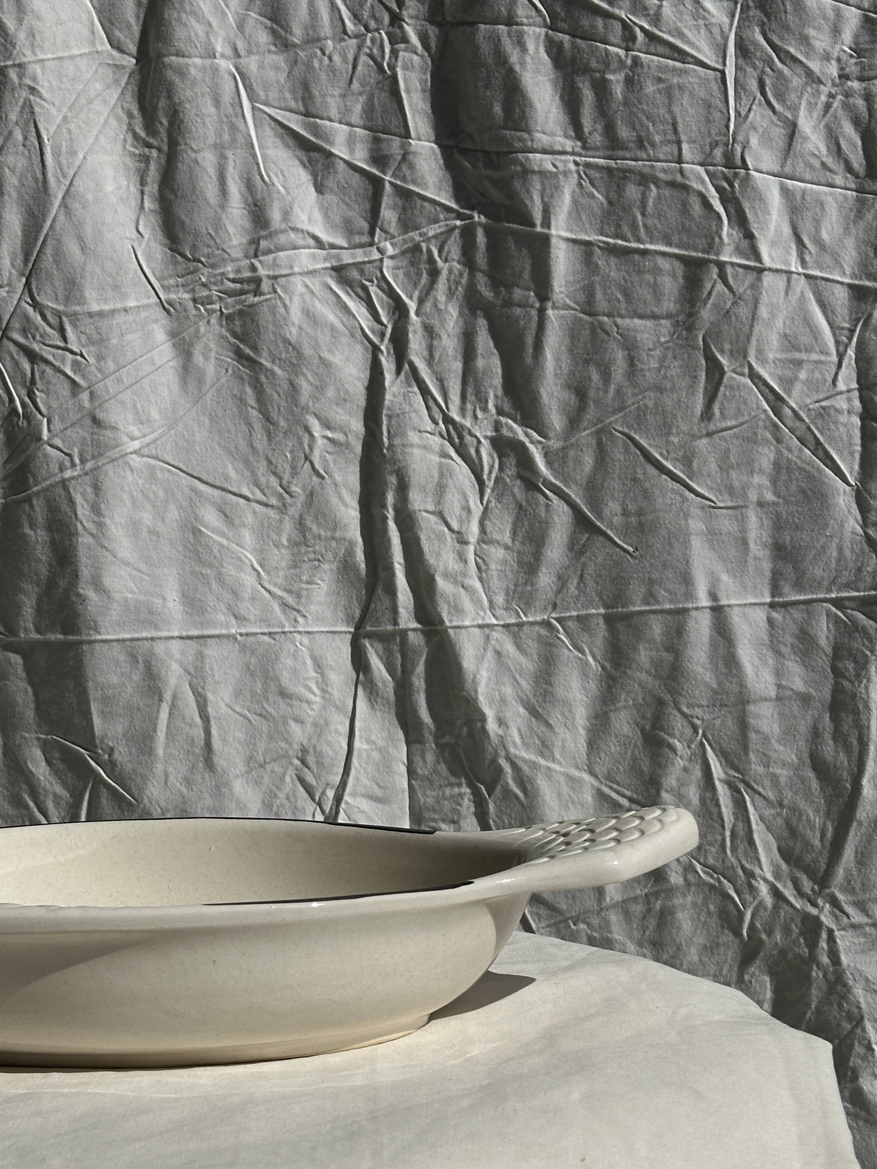 Large Italian goose-shaped dish 49cm