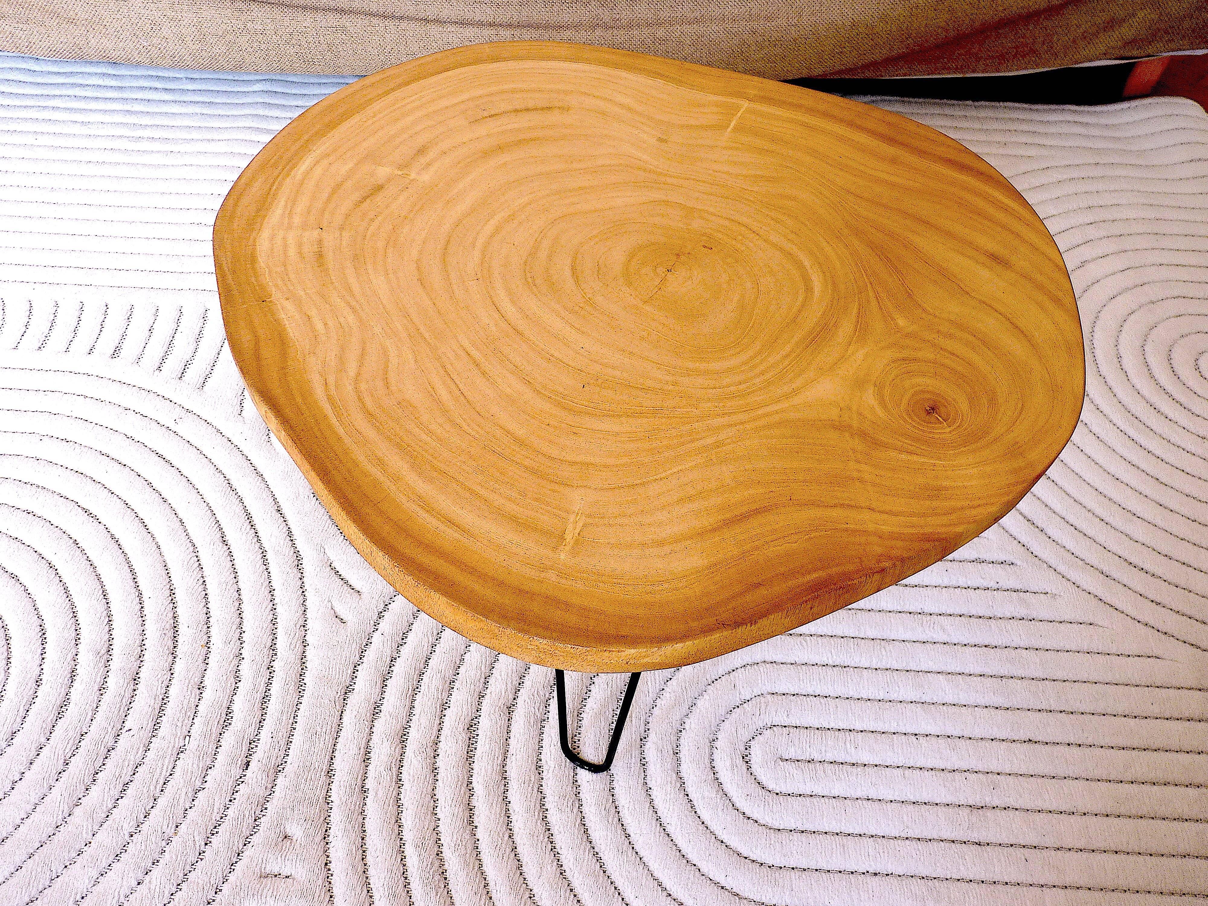 coffee table made of Melina wood