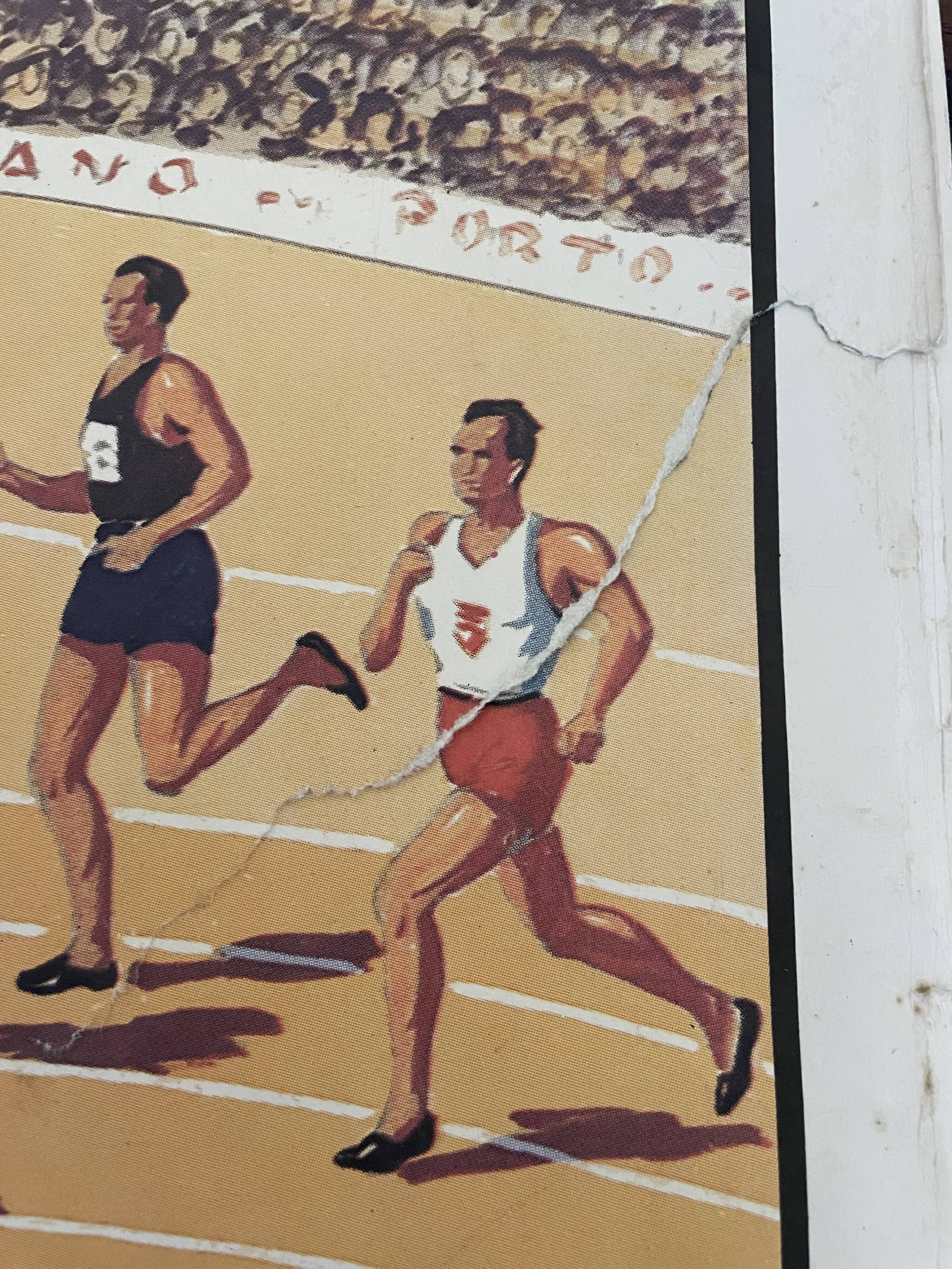 Vintage mdi school poster "the market, the fair