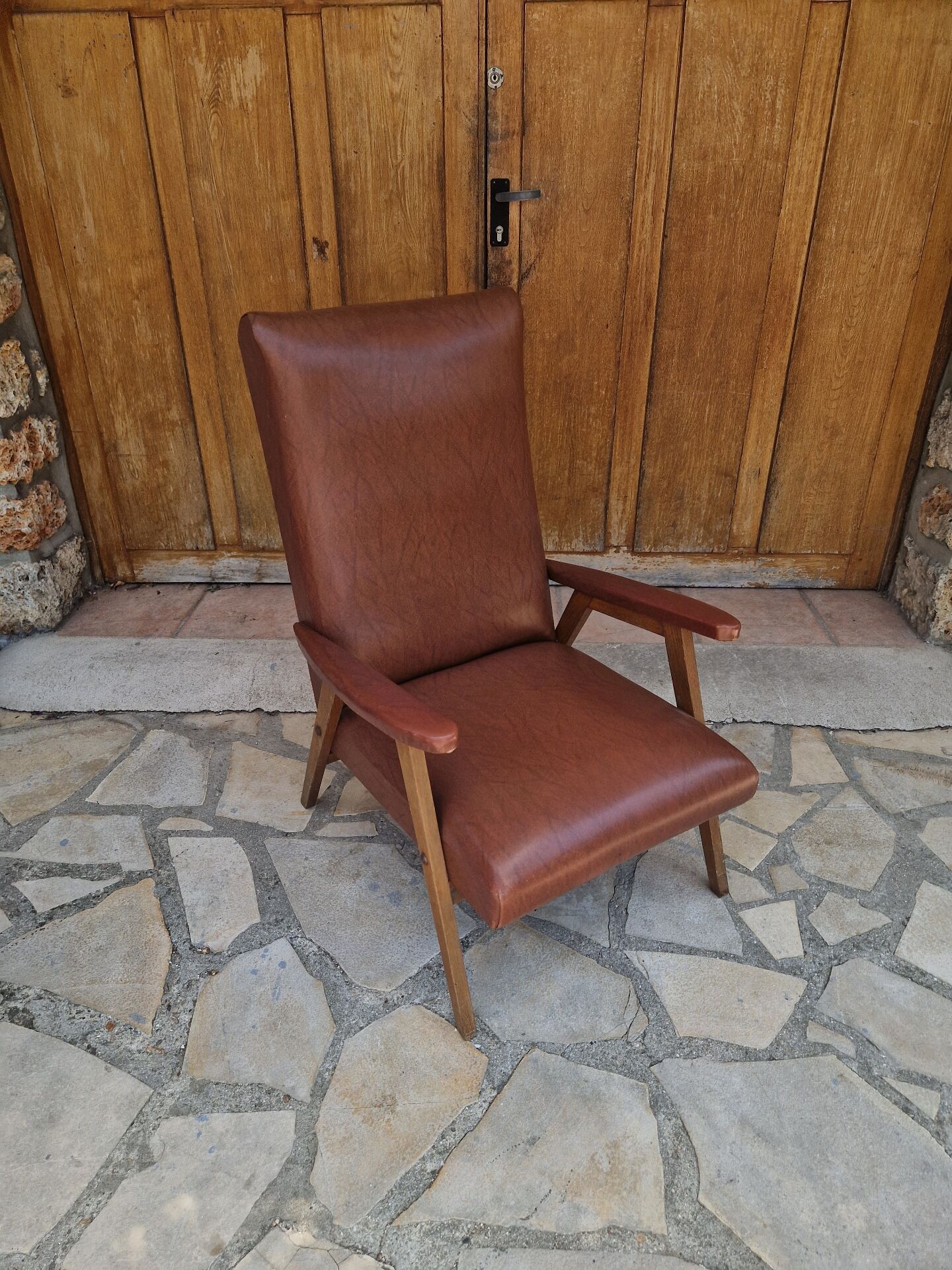 Fauteuil scandinave vintage